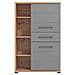 Jaddie - Credenza Due Ante Un Cassetto Moderno In Legno - Foto miniatura 2