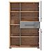 Jaddie - Credenza Due Ante Un Cassetto Moderno In Legno - Foto miniatura 3