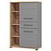 Jaddie - Credenza Due Ante Un Cassetto Moderno In Legno - Foto miniatura 4