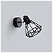 Lampada Da Parete Artemis 1 Nero Sl. 1105 - Moderno Lampade Da Parete Nero 18x18x15 Cm - Foto miniatura 2