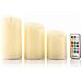 Candele A Led Multicolor Effetto Fiamma Con Telecomando Lendles 3 Unità - Foto miniatura 3