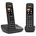 C575a Duo Telefono Analogico /dect Identificatore Di Chiamata Nero - Foto miniatura 1