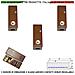 Rilevatore Di Scasso Sensore Di Vibrazioni Continue Tre Pezzi Per Antifurto Via Filo Di Inferriate Porte Infissi Marte - Foto miniatura 1