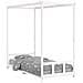 Giroletto per Bambini Bianco 90x200cm in Legno Massello di Pino - Foto miniatura 2