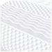 Materasso In Schiuma Bianco 140x210 Cm 7 Zone Durezza 20 Ild - Foto miniatura 3