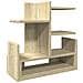 Organizer Scrivania Rovere Sonoma 49x20x52,5 Cm Multistrato - Foto miniatura 2