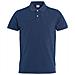 Premium Polo Blu Melange Xxl - Foto miniatura 1