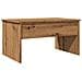 Tavolino Salotto Rovere Artigianale 80x50,5x41,5 Cm Truciolato - Foto miniatura 2