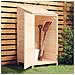 Capanno Da Giardino 55x52x112 Cm In Legno Massello Di Abete - Foto miniatura 8