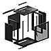 Lanberg WF01-6412-23B, Da parete, 12U, 60 kg, Lucchetti, 21 kg, Nero - Foto miniatura 11