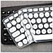 Copertura In Silicone Per Tastiera Logitech K780 White - Foto miniatura 4