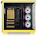 View 380 XL TG ARGB Midi Tower Giallo - Foto miniatura 4