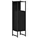 Set di mobili per il bagno 4 pcs Nero 33 x 33 x 185.5 cm - Foto miniatura 7
