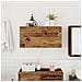 Mobile da Bagno Legno Antico 80x25x40 cm in Truciolato - Foto miniatura 3