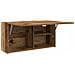 Mobile da Bagno Legno Antico 80x25x40 cm in Truciolato - Foto miniatura 6