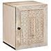 Mobile da Bagno Bianco 38 x 33.5 x 160 cm Legno Massiccio Mango - Foto miniatura 1