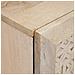 Mobile da Bagno Bianco 38 x 33.5 x 160 cm Legno Massiccio Mango - Foto miniatura 6