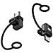 Adattatore A L Da Tipo-c Femmina A Maschio 2-pack: 240w, 120gbps Black - Foto miniatura 3