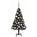 Albero di Natale con 150 LED con supporto Nero 120 cm PVC - Foto miniatura 3