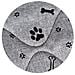 115x95 cm KINGDOG Cuccia per cani impermeabile personalizzabile Ossa nere - Foto miniatura 6