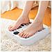 Massaggiatore Smart Per Piedi E Schiena Con 10 Livelli Di Intensità E Terapia Del Calore - Massaggio Profondo Con Impastamento E Rotolamento White - Foto miniatura 4
