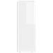Credenza Bianco Lucido 59 x 35 x 100,5 cm Legno multistrato - Foto miniatura 7