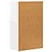 Credenza Bianco Lucido 59 x 35 x 100,5 cm Legno multistrato - Foto miniatura 8