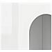 Credenza Bianco Lucido 59 x 35 x 100,5 cm Legno multistrato - Foto miniatura 9