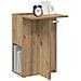 Tavolino Rovere artigianale 35 x 40 x 55 cm Legno multistrato - Foto miniatura 3