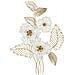Decorazione In Metallo 3d Fiori 33-multicolore-metallo-54x6,4x73,7 Cm - Foto miniatura 1