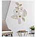 Decorazione In Metallo 3d Fiori 33-multicolore-metallo-54x6,4x73,7 Cm - Foto miniatura 5