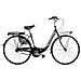 Bici Da Donna Misura 26 X 1,75 Lusso Bicicletta Linea Venere City Bike Senza Cambio 1v Completa Di Accessori Con Luci A Led - 40 Bianco Rosso - Foto miniatura 3