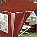 Tenda per feste a pop-up 288 x 288 x 245 cm Terracotta - Foto miniatura 4