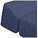 Divano Letto Pieghevole Blu 120 x 60 x 49 cm Tessuto - Foto miniatura 6