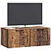 Mobile Porta TV da Muro Legno antico 78,5 x 41 x 30 cm - Foto miniatura 2
