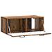 Mobile Porta TV da Muro Legno antico 78,5 x 41 x 30 cm - Foto miniatura 3