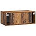 Mobile Porta TV da Muro Legno antico 78,5 x 41 x 30 cm - Foto miniatura 6
