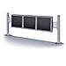 Barra Portastrumenti FPMA-DTB100 per 3 Monitor LCD /LED /TFT - Foto miniatura 1