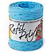 "pz. 1 Rocca 200mx5mm di nastroPPL "Rafia" - azzurro 6802- - Foto miniatura 2