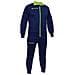 Tuta Torino - Completo Di Giacca A Manica Lunga E Pantalone Di Colore Blu / giallo Fluo Taglia Xl - Foto miniatura 1