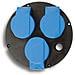 Disco Di Ricambio Ø 145 Mm Per Avvolgicavo Con 3 Prese 2p+t 01911 - Foto miniatura 1