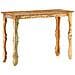 Tavolo Consolle 110x40x76 Cm In Legno Massello Di Recupero - Foto miniatura 1