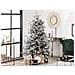 Albero Di Natale Artificiale Ricoperto Di Neve 180 Cm Bianco Bassie - Foto miniatura 7