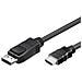 Techly - Hdmi-kabel - Displayport (m) Bis Hdmi (m) - 1 M (icoc-dsp-h-010)  - Foto miniatura 1