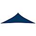 Parasole a Vela Oxford Triangolare 2,5x2,5x3,5 m Blu - Foto miniatura 3