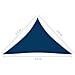 Parasole a Vela Oxford Triangolare 2,5x2,5x3,5 m Blu - Foto miniatura 6