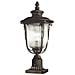 1 Luce Per Esterno Da Esterno Lampada Da Terra Bronzo Lucidato Ip44, E27 - Foto miniatura 1