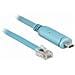63914 cavo seriale Blu 3 m USB tipo-C RJ45 - Foto miniatura 1