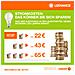 Lampada Led - E14 - Bianco Caldo - 2700 K - 4 W - Sostituisce Lampade Ad Incandescenza 40w - Chiara - Led Three Step Dim Classic B - Foto miniatura 4