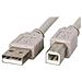 Cavo Usb 2.0 A / a M / m Bianco.  - Foto miniatura 1
